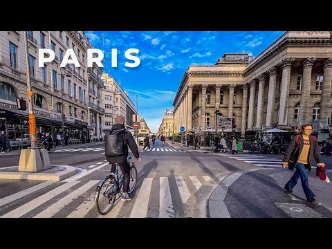 Видео: Самый красивый город в мире – утренняя велопрогулка по Парижу • Осень 2025 • 4K