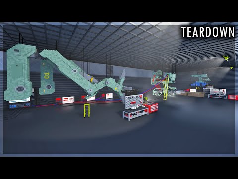 Видео: НАШЁЛ СЕКРЕТНУЮ ФАБРИКУ РОБОТОВ ВЕРХОВНОЙ ВЛАСТИ В TEARDOWN!