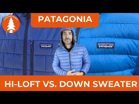Видео: Новая толстовка Patagonia Hi-Loft Nano Puff и пуховый свитер