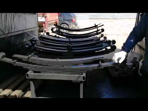 Видео: Рессоры усиленные ISUZU NPR75,ELF