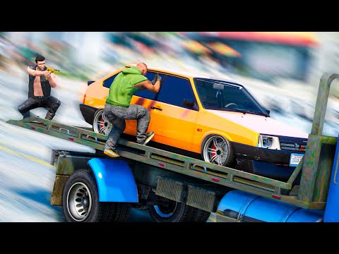 Видео: Джонни мен Петя көлігін тапты! (GTA V)