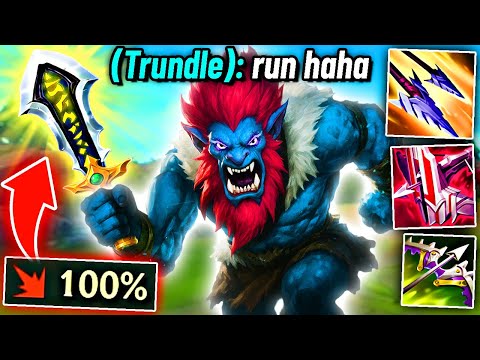 Видео: Новый CRIT TRUNDLE просто СЛОМАН (100% Крит)