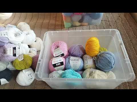 Видео: Разбор пряжи. Пряжи много не бывает... 