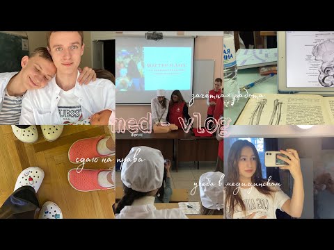 Видео: MedVlog: неделя рейтингов, первая отработка?? | экзамен в автошколе | учеба в медицинском