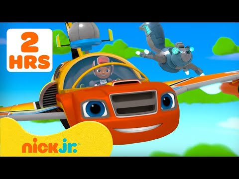 Видео: Вспыш и чудо-машинки | Вспыш превращается в реактивный самолет, паровоз и многое другое | Nick Jr.