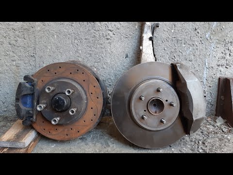 Видео: 4-поршневые суппорта и ступицы Toyota Celsior / Lexus LS430 на волгу.