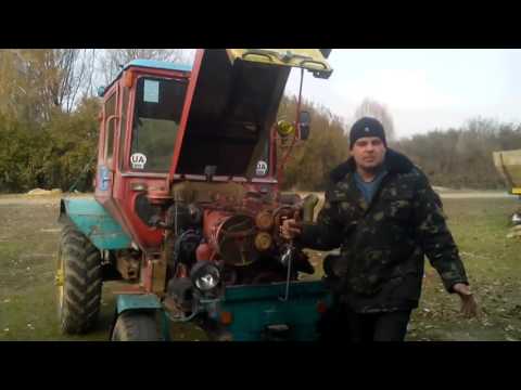 Видео: Советы по установке момента впрыска на тракторе....