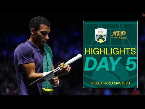 Видео: Лучшие моменты четвертьфинала | Rolex Paris Masters