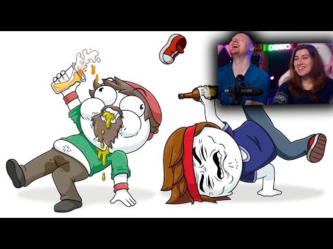 Видео: Зря меня позвали на турнир по танцам (Анимация) | РЕАКЦИЯ на Найса