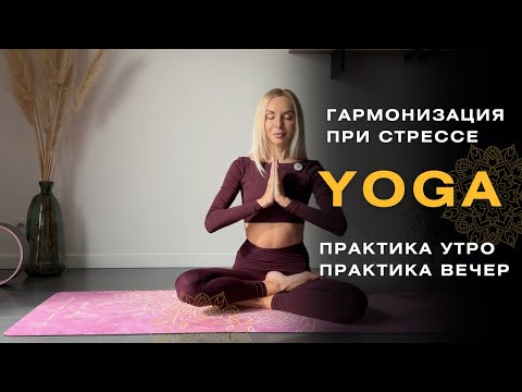 Видео: Гармонизация состояния при стрессе. 2 практики на Утро и на Вечер