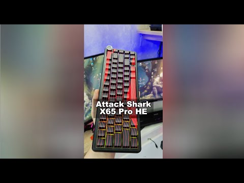 Видео: 📹 ATTACK SHARK X65HE PRO  ОБЗОР | GAMING KEYBOARD | ХАРАКТЕРИСТИКИ