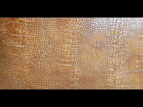 Видео: СМОТРЕТЬ ВСЕМ !!! имитация крокодила из шпаклевали !!!