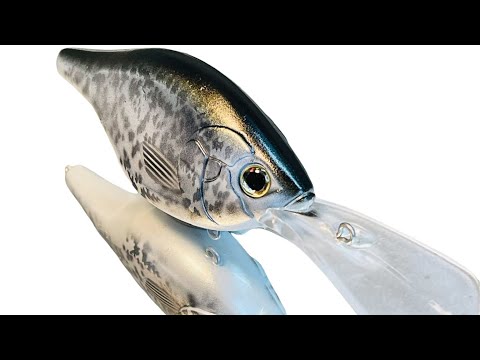 Видео: Покраска приманки: индивидуальная покраска краппи на Chubby Chaser от LureBuild.