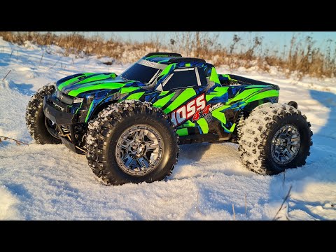 Видео: Нашумевший TRAXXAS HOSS 4X4 VXL ... Ломаю в зимнем тесте.