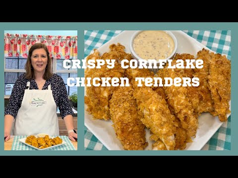 Видео: Хрустящие куриные тендеры с кукурузными хлопьями