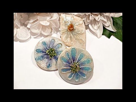 Видео: Полимерная глина Искусственная эмаль Перегородчатая (с проволокой)