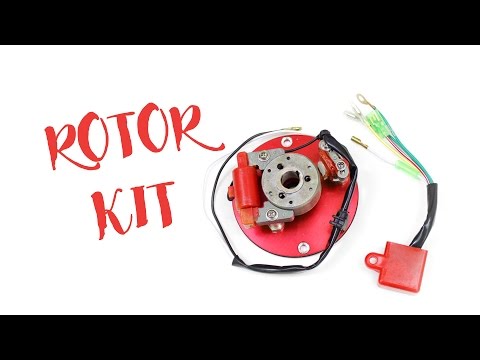 Видео: Ротор Кит, Тюнинг Питбайка, ROTOR KIT, YX 140