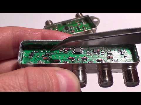 Видео: Доработка ремонт DISEqC Orton.  Нечеткое переключение спутниковых головок. Как работает DISEqC ?