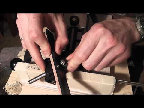 Видео: Заточка ножа после изготовления.