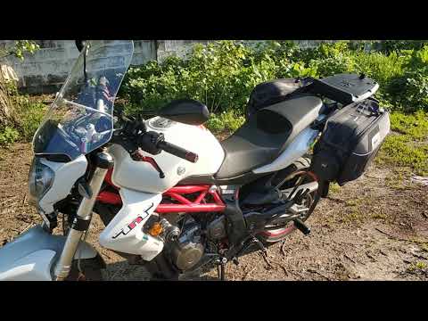 Видео: Небольшой репортаж benelli tnt 300. Плюсы и минусы