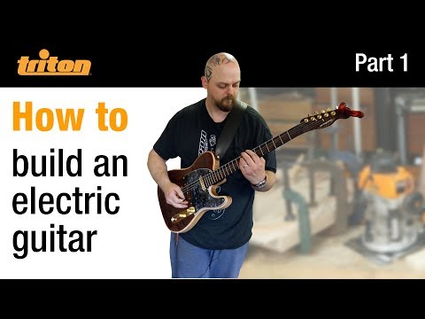 Видео: Часть 1 — Создание электрогитары с помощью Crimson Guitars