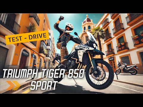 Видео: 4K Тест-драйв Triumph Tiger 850 Sport, первое впечатление и сравнение с Tiger 660 Sport. Надо брать?