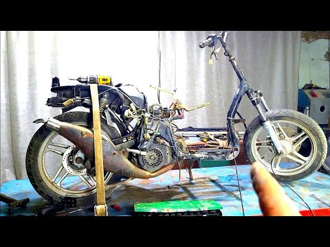 Видео: Скутер с МЕТАЛЛОЛОМА 🔧 Часть 4 | Добрался до ЗАДНИХ ТОРМОЗОВ 🛑💥