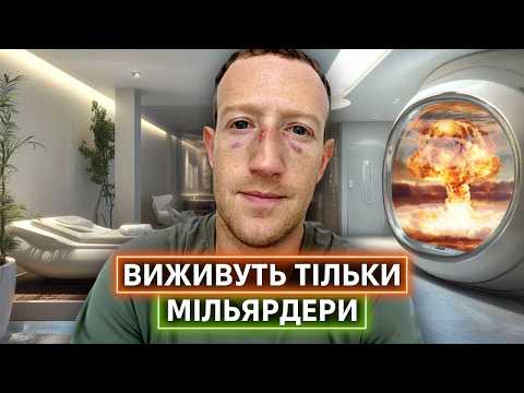 Видео: КОМФОРТНИЙ КІНЕЦЬ СВІТУ: як мільярдери готуються до апокаліпсису і сходять з розуму