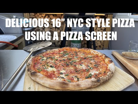 Видео: Приготовление вкусной 16-дюймовой пиццы в арке Гозни с помощью сетки для пиццы