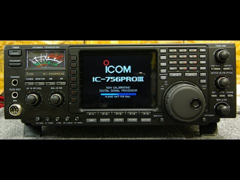 Видео: ICOM IC-756PRO3 нет передачи на 7мГц (repair)