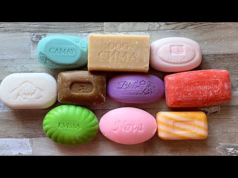 Видео: ASMR Soap cutting | Soap Carving|Резка мыла  | ASMR