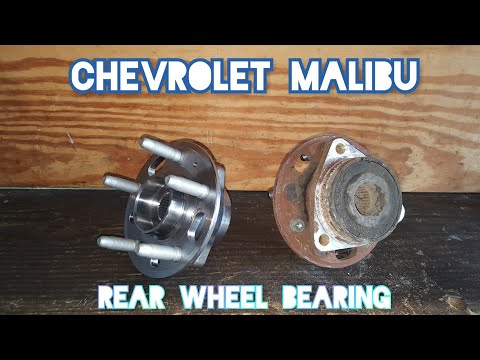 Видео: Как заменить подшипники задних колес 2013 Chevrolet Malibu/allure/Lacrosse/cts/xts/Impala