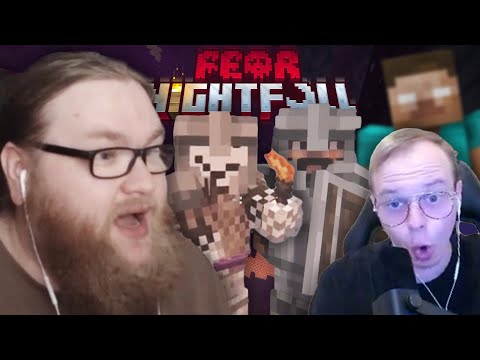 Видео: Первый ПОХОД в АД на Хоррор СБОРКЕ с Алфёдовым и Модди! | Minecraft Fear Nightfall