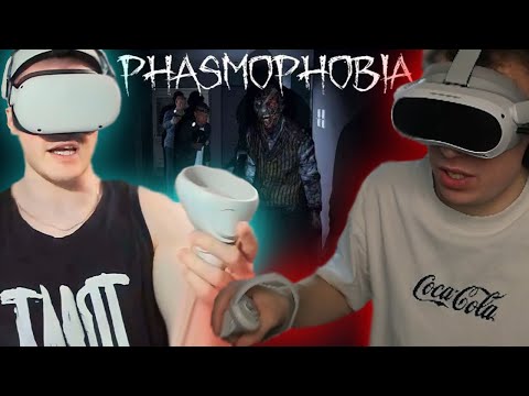 Видео: ГЛЕБ ИГРАЕТ В PHASMOPHOBIA VR (ДЕРЗКО, КОРЯ, ЮРА)