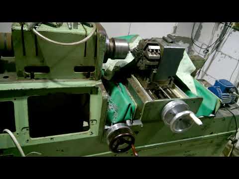 Видео: токарный чпу на асинхронных приводах