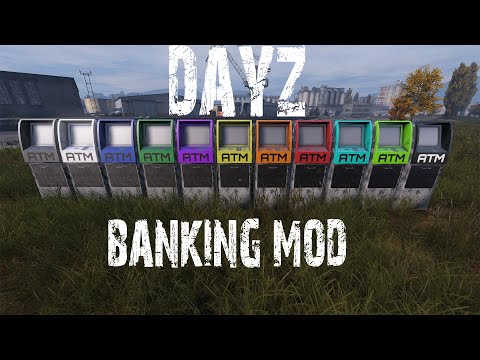 Видео: 06 Dayz Banking mod, Мод на банкоматы, установка, настройка. Спавн банкоматов