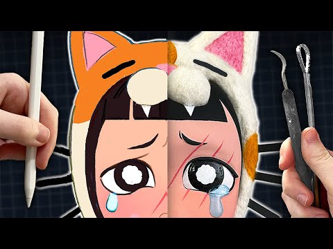 Видео: создание скульптуры *ПЛАКСА-КОШКА*