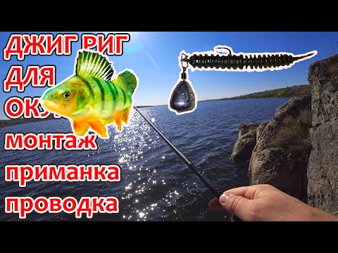 Видео: ДЖИГ РИГ для ОКУНЯ монтаж приманка проводка