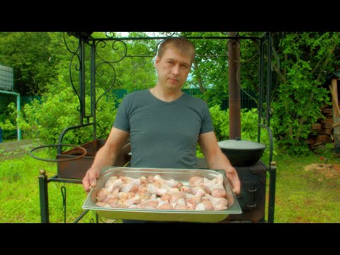 Видео: КУРИНЫЕ НОЖКИ в КАЗАНЕ..!ENG SUB.