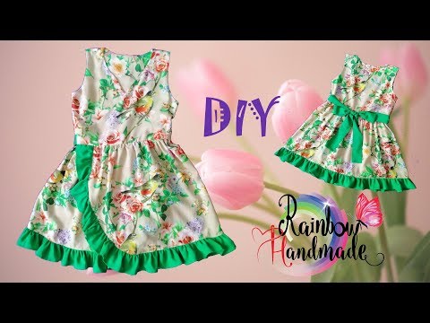 Видео: DIY: Платье с запахом - моделирование, раскрой, пошив.