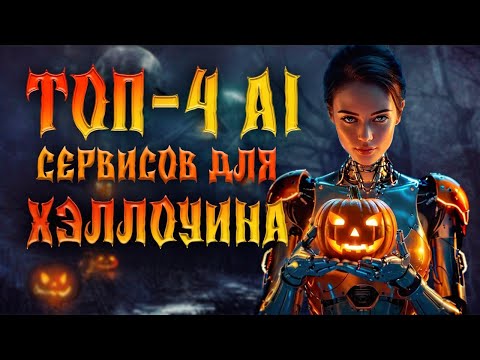 Видео: ТОП-4 AI сервисов для Хэллоуина!