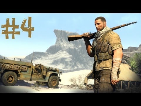 Видео: Sniper Elite 3. Прохождение. Часть 4 (Реально снайпер)
