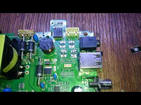 Видео: Очередной Китайский ЖК Weiyashi WYS-LED-32 нет звука, замена динамиков и OB6220VP