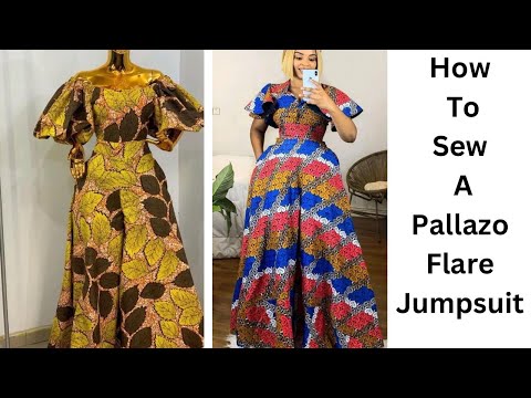 Видео: Как сшить расклешенный комбинезон палаццо