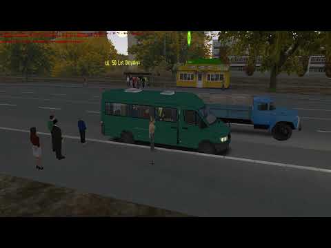 Видео: Omsi 2 Чистогорск Маршрут 112 (обратный) Mercedes Benz sprinter 312D