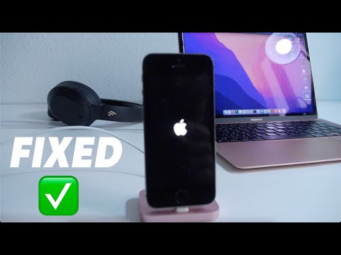 Видео: Что делать если iPhone завис на яблоке и не включается [3 решения]