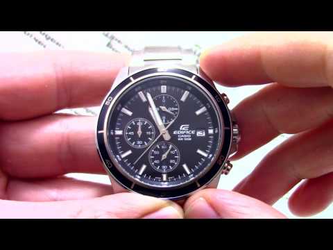 Видео: Часы Casio EDIFICE EFR-526D-1A [EFR-526D-1AVEF] - Видео обзор от PresidentWatches.Ru