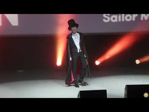 Видео: Такседо Маск (Sailor Moon) (Одиночнoе косплей дефиле) - Unicоrn 2019