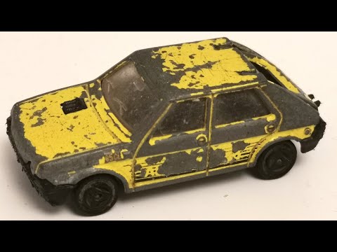 Видео: Реставрация мажоретки Fiat Ritmo № 239. Литье игрушечной модели.