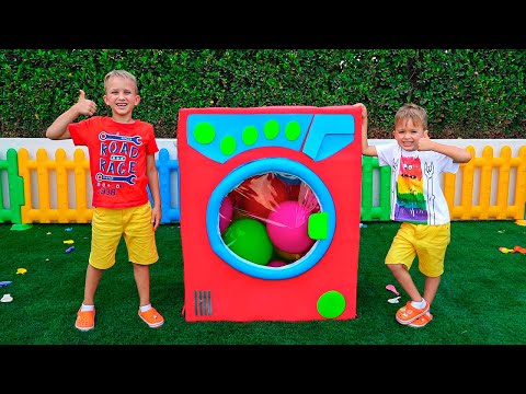 Видео: Влад и Ники помогают своим друзьям - лучшие сказки для детей